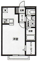 トレスプエンテⅢの物件間取画像